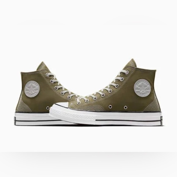 Converse Chuck 70 Multi-Stitch Cotton Mossy Sloth Green/Fossilized - Picture 4 of 6